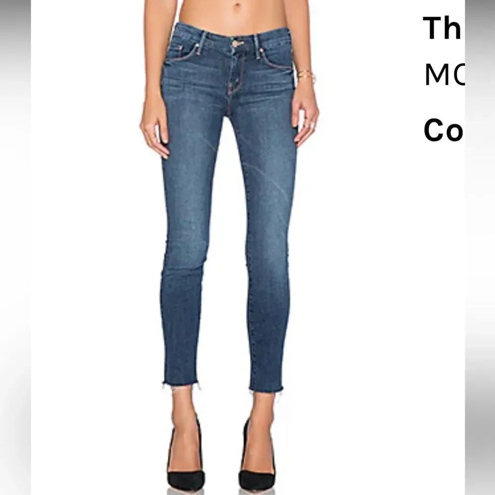 MOTHER The Looker Ankle Fray Jeans
